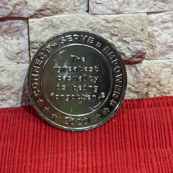 Wounded Warrior Project 2020 Challenge Coin Collectible Keepsake Metal - Picture 2 of 2